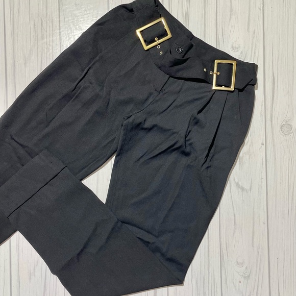 Dolce & Gabbana Pants - ❣️CLEAROUT❣️ Dolce & Gabbana Cuffed Paper Bag Pants